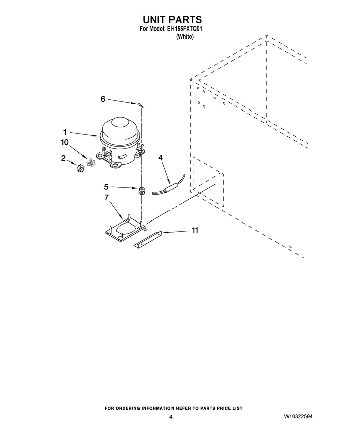 Diagram for EH155FXTQ01