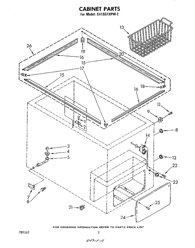 Diagram for EH15EFXPW2