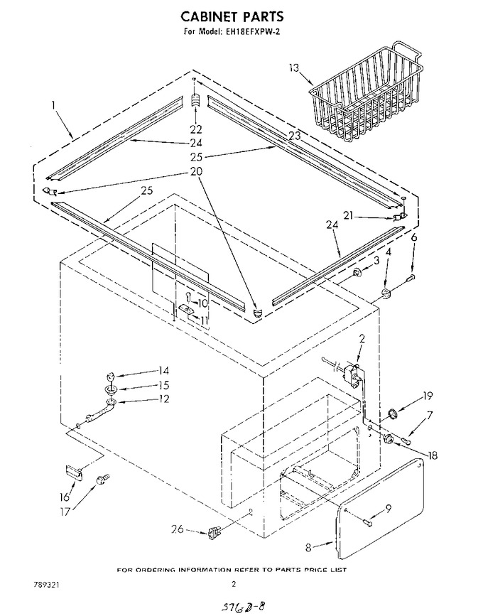 Diagram for EH18EFXPW2