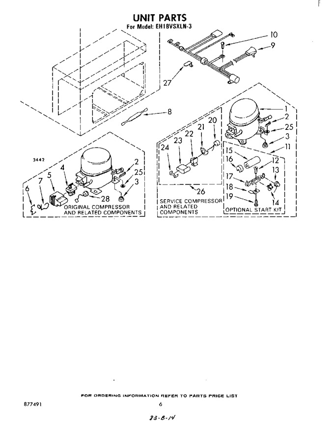 Diagram for EH18VSXLN3