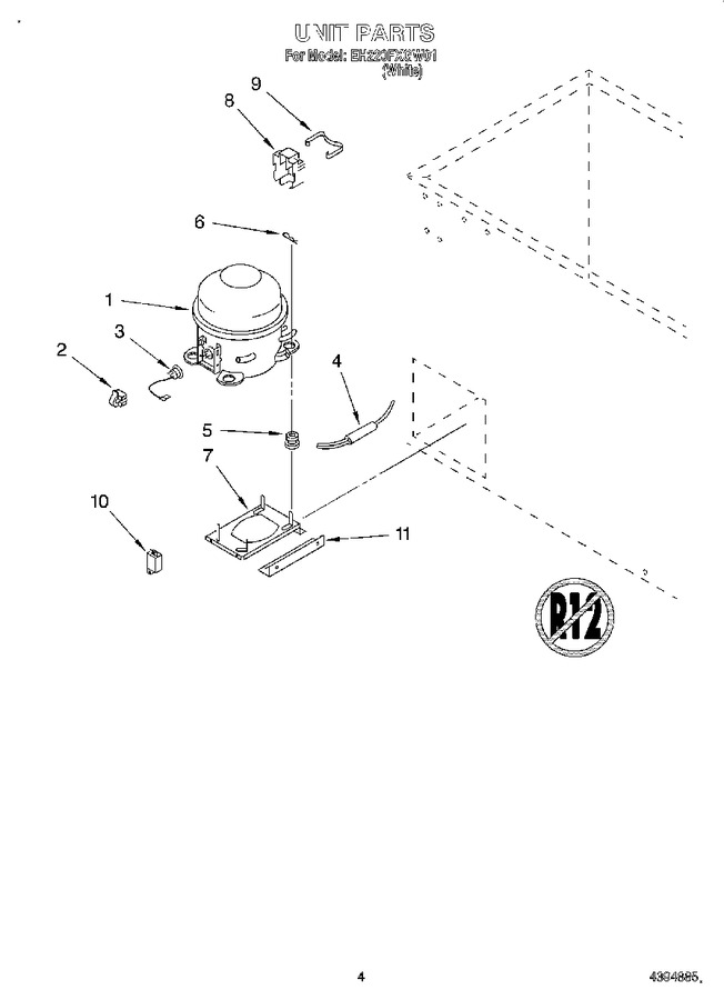 Diagram for EH220FXGW01