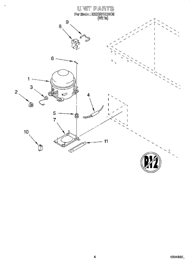 Diagram for EH220FXGW06