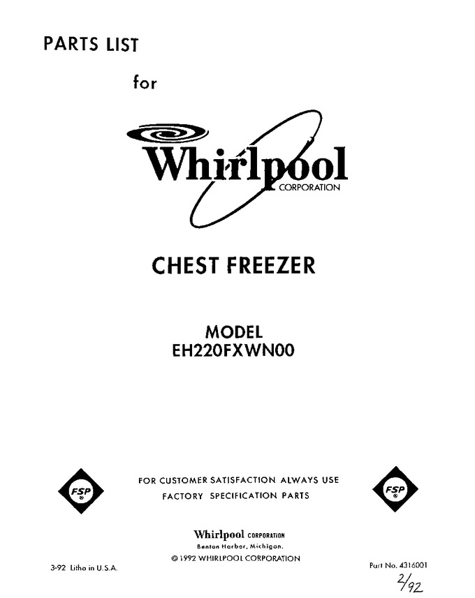 Diagram for EH220FXWN00