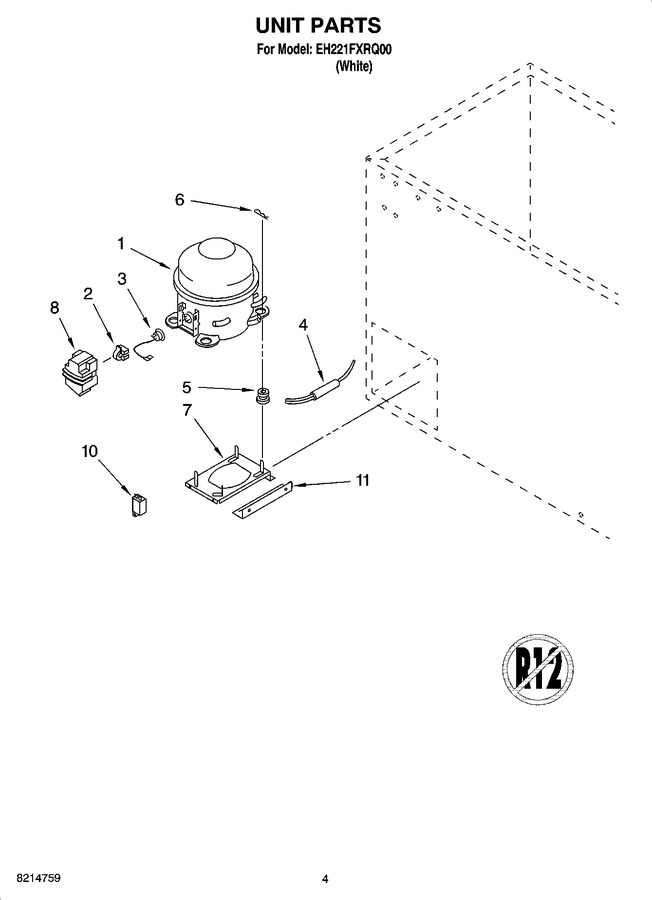 Diagram for EH221FXRQ00