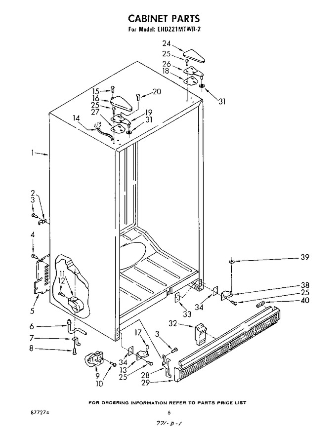 Diagram for EHD221MTWR2