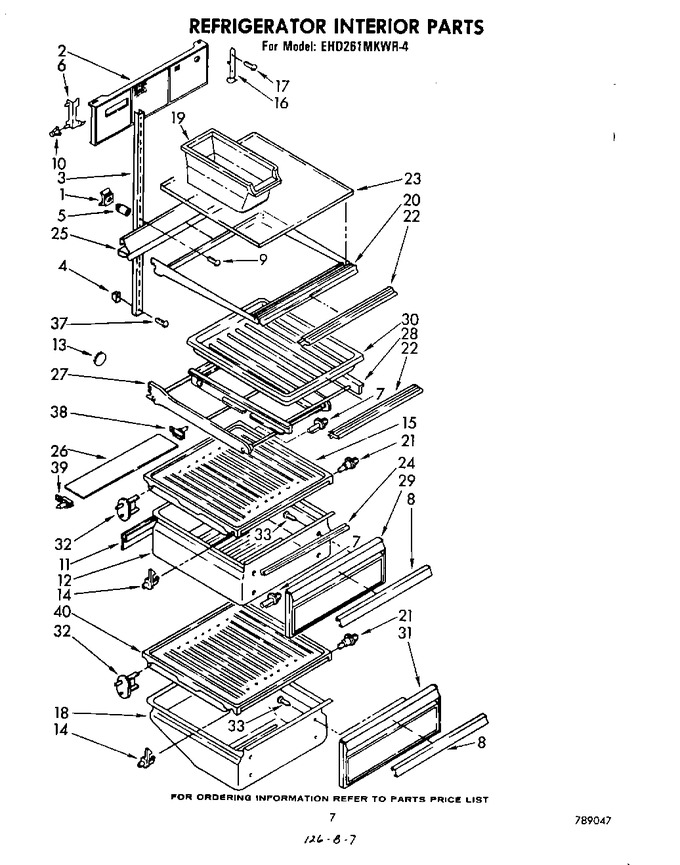 Diagram for EHD261MKWR4