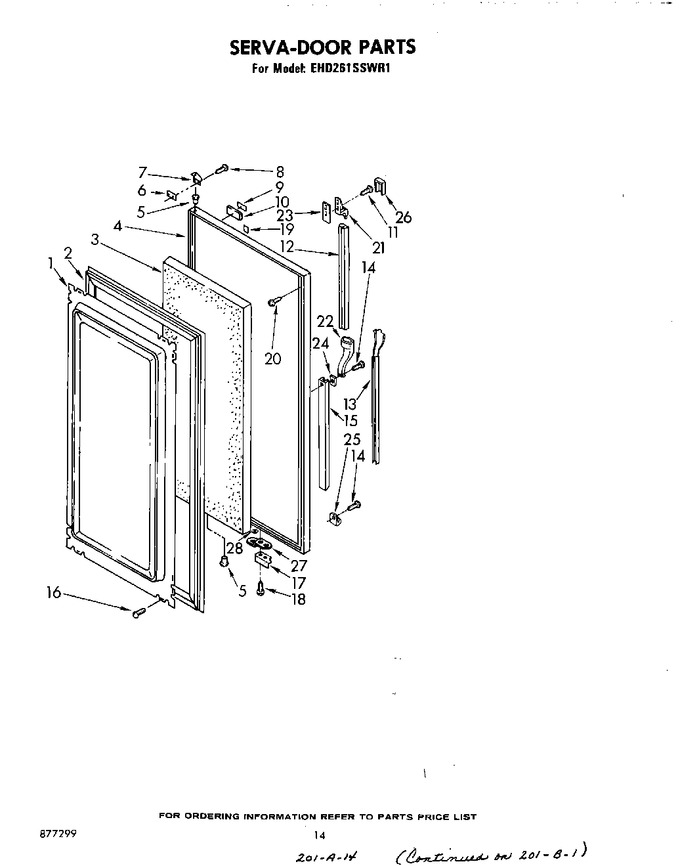 Diagram for EHD261SSWR1