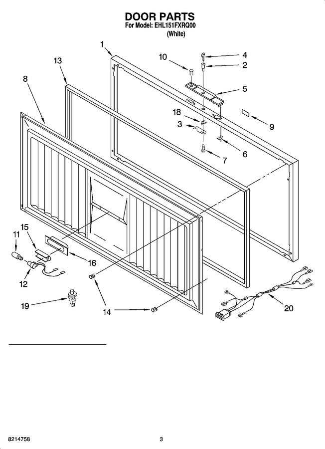 Diagram for EHL151FXRQ00