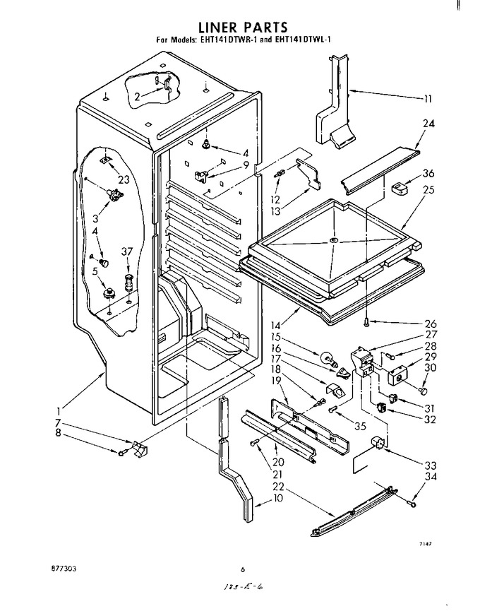 Diagram for EHT141DTWR1