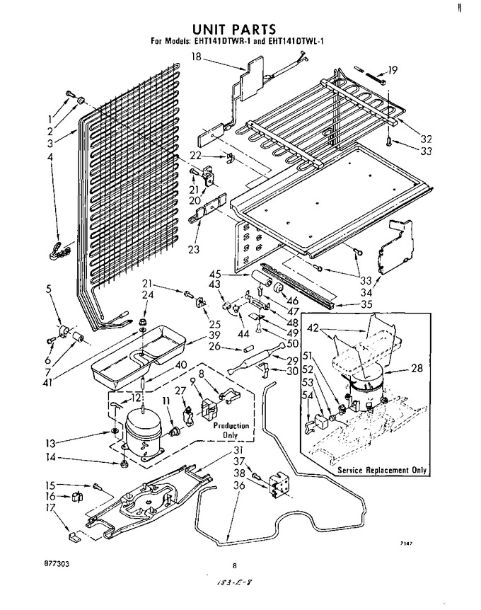 Diagram for EHT141DTWR1