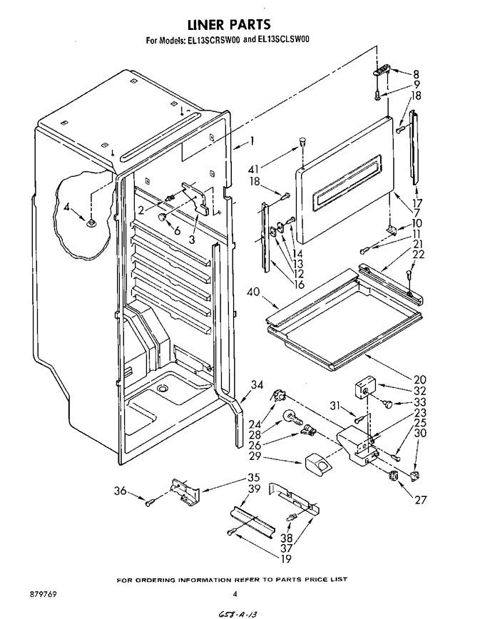 Diagram for EL13SCLSW00