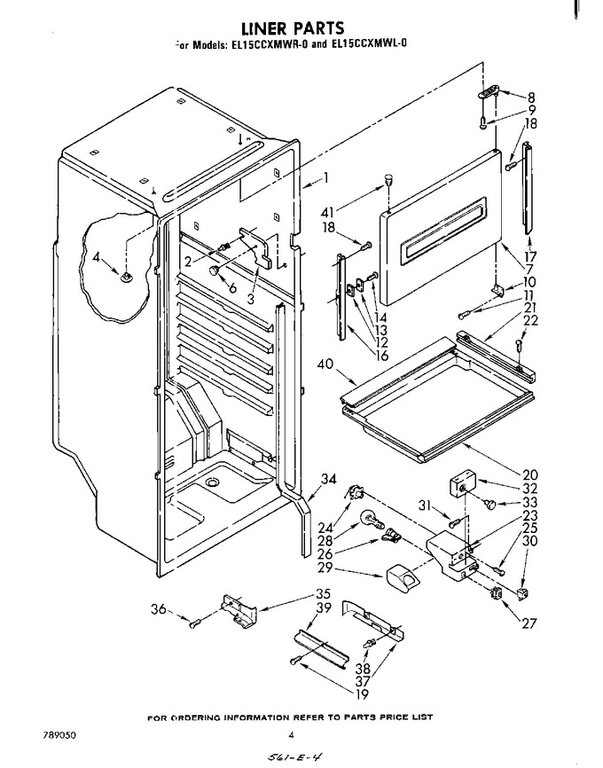 Diagram for EL15CCXMWR0