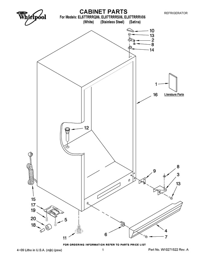Diagram for EL87TRRRV06