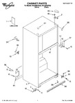 Diagram for 01 - Cabinet Parts