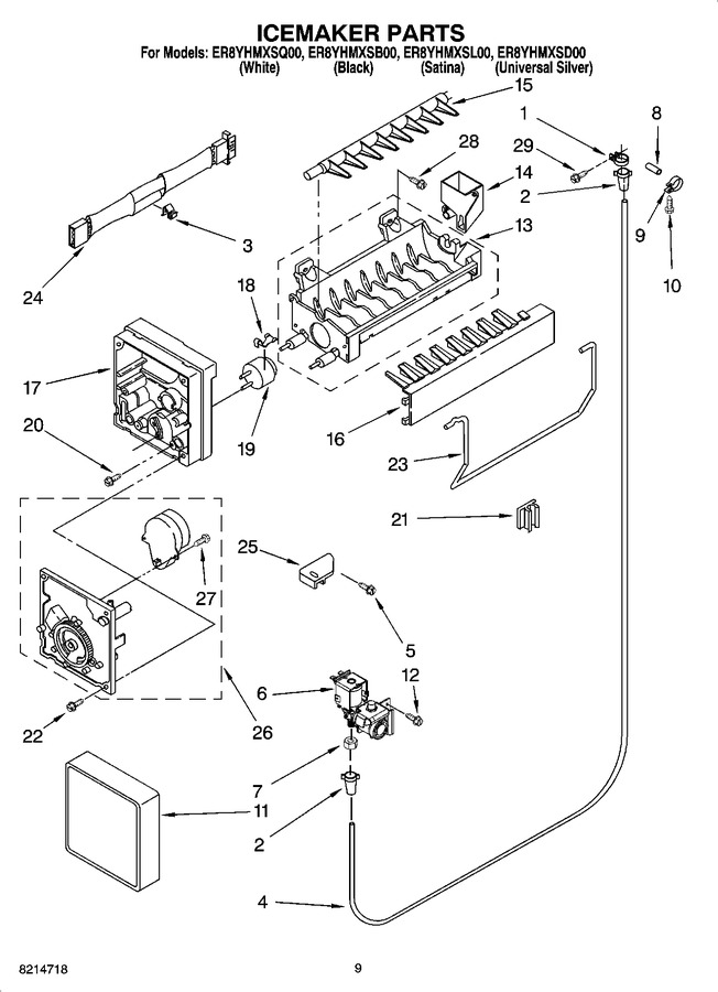Diagram for ER8YHMXSQ00