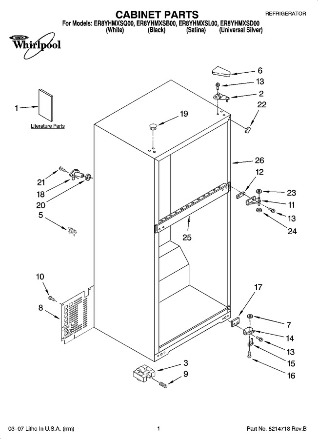 Diagram for ER8YHMXSQ00