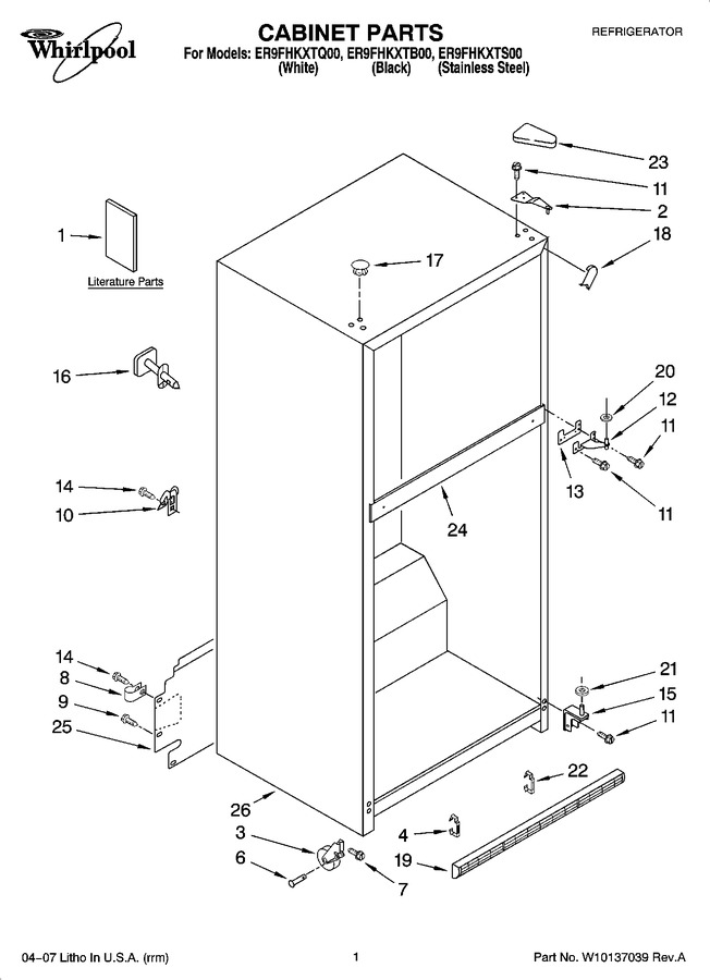 Diagram for ER9FHKXTB00
