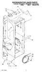 Diagram for 02 - Refrigerator Liner Parts