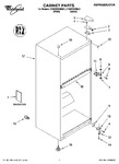 Diagram for 01 - Cabinet Parts