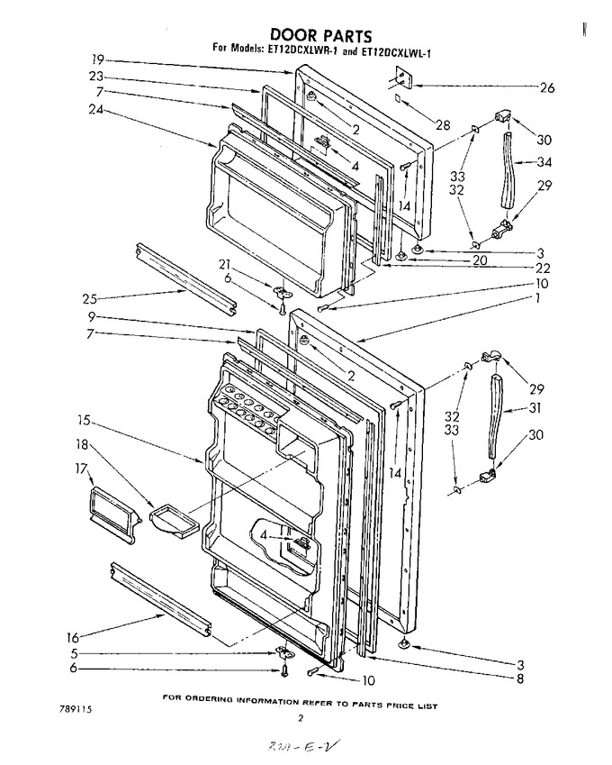 Diagram for ET12DCXLWR1