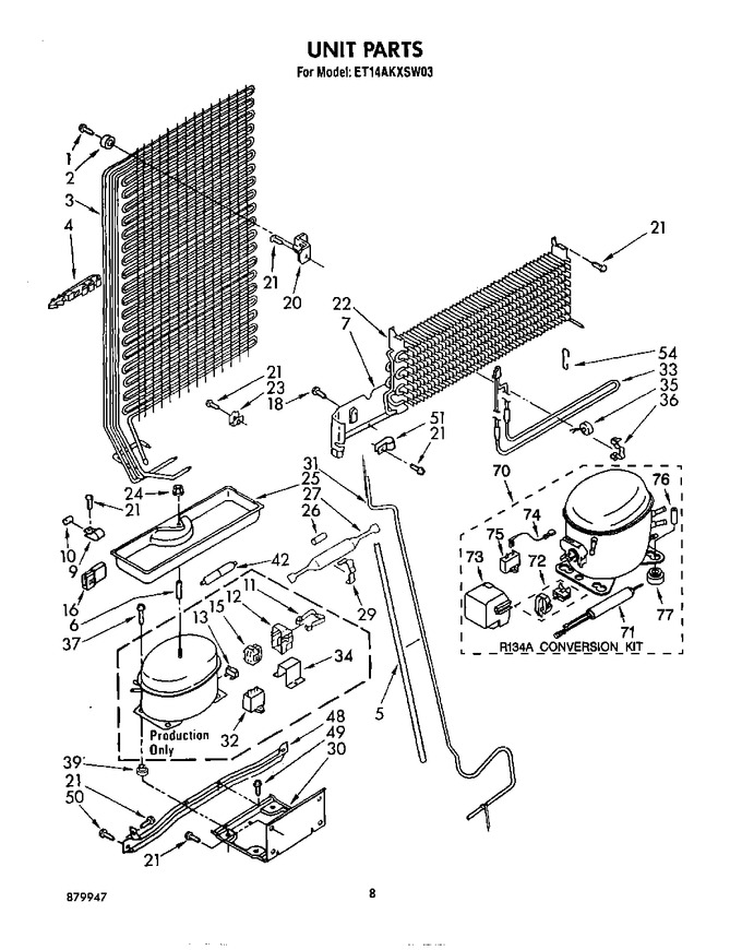 Diagram for ET14AKXSW03