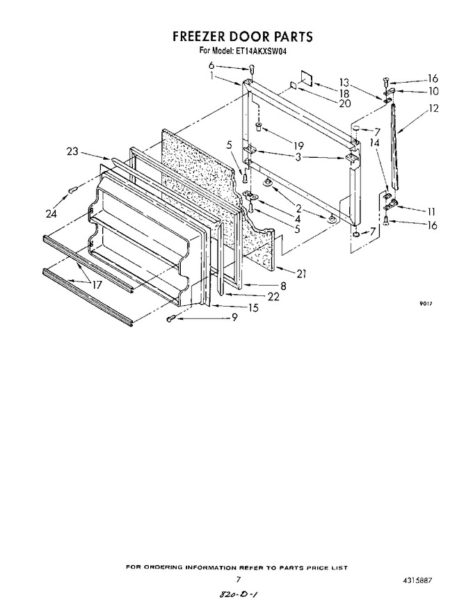 Diagram for ET14AKXSW04
