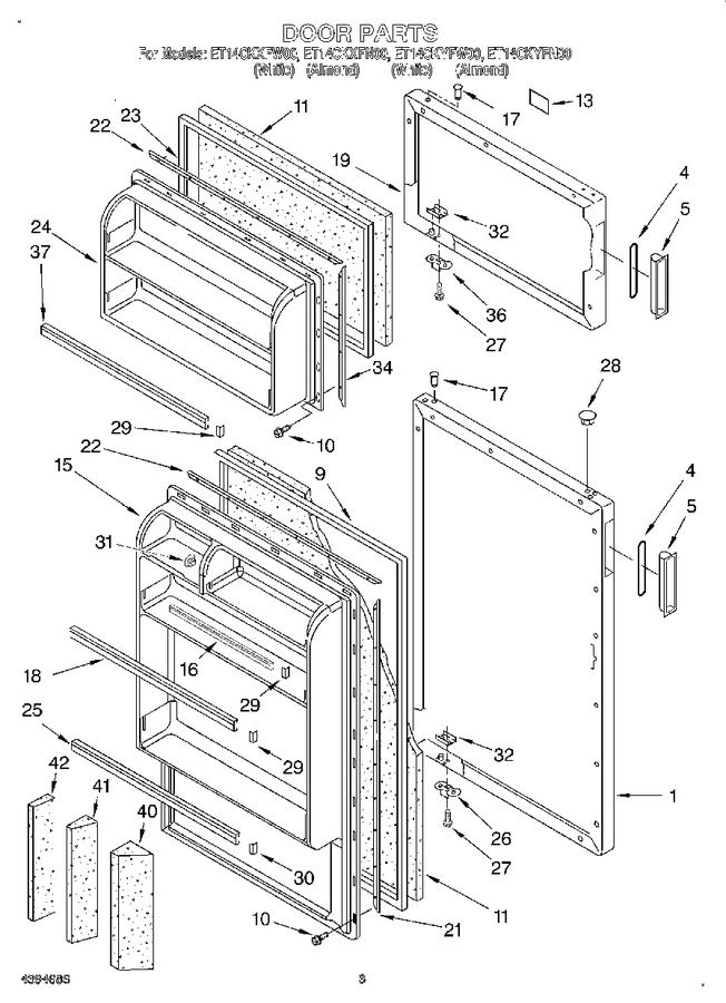 Diagram for ET14CKYFW00