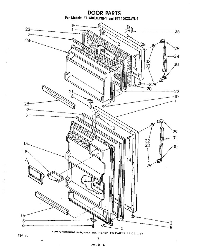 Diagram for ET14DCXLWR1