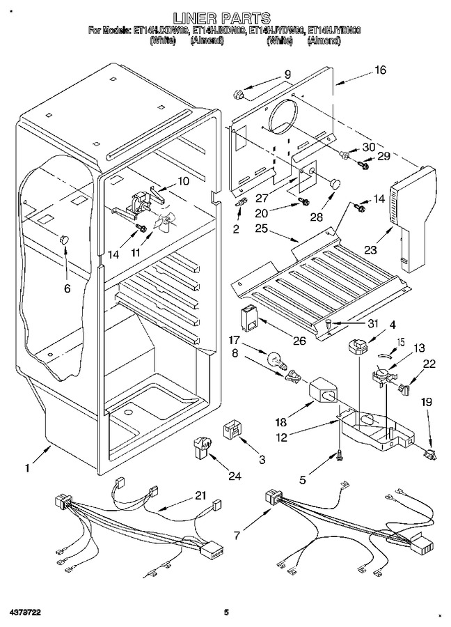 Diagram for ET14HJYDW00