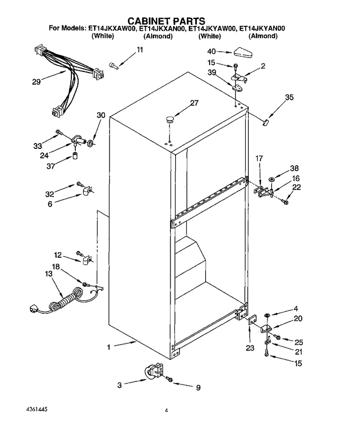 Diagram for ET14JKYAN00