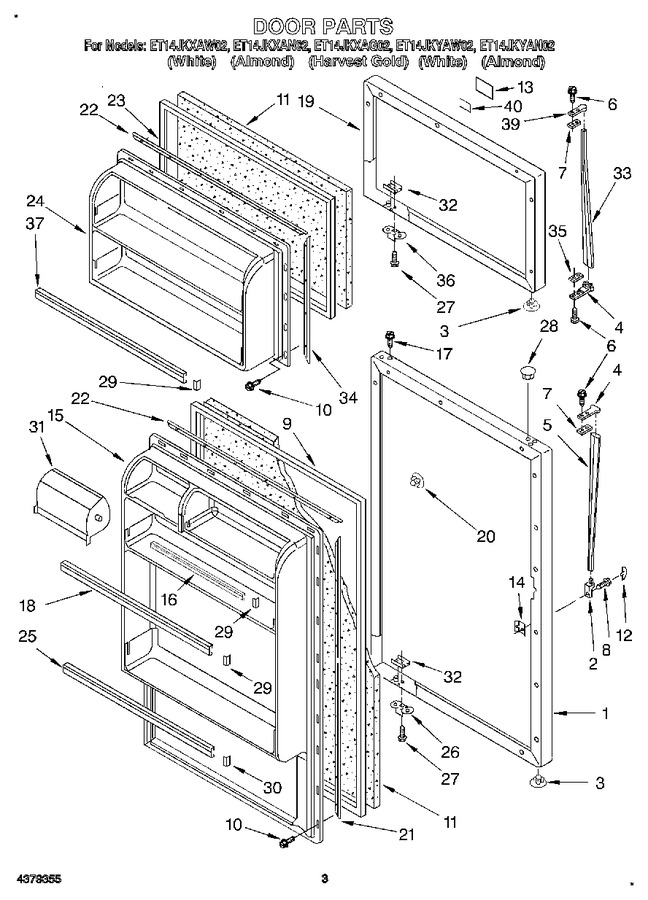 Diagram for ET14JKXAW02