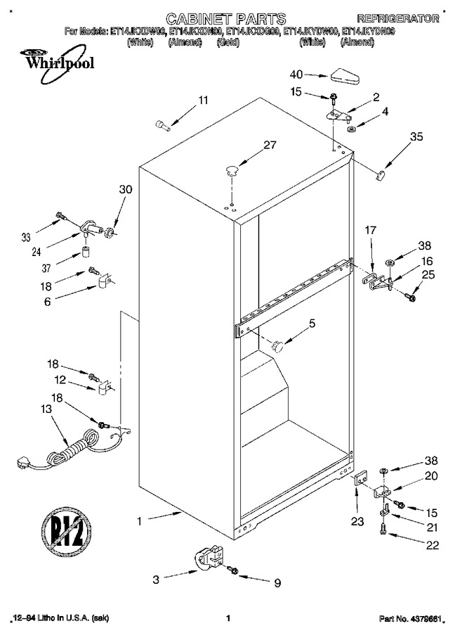 Diagram for ET14JKYDN00