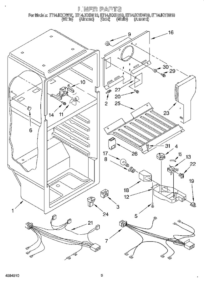 Diagram for ET14JKYDW10