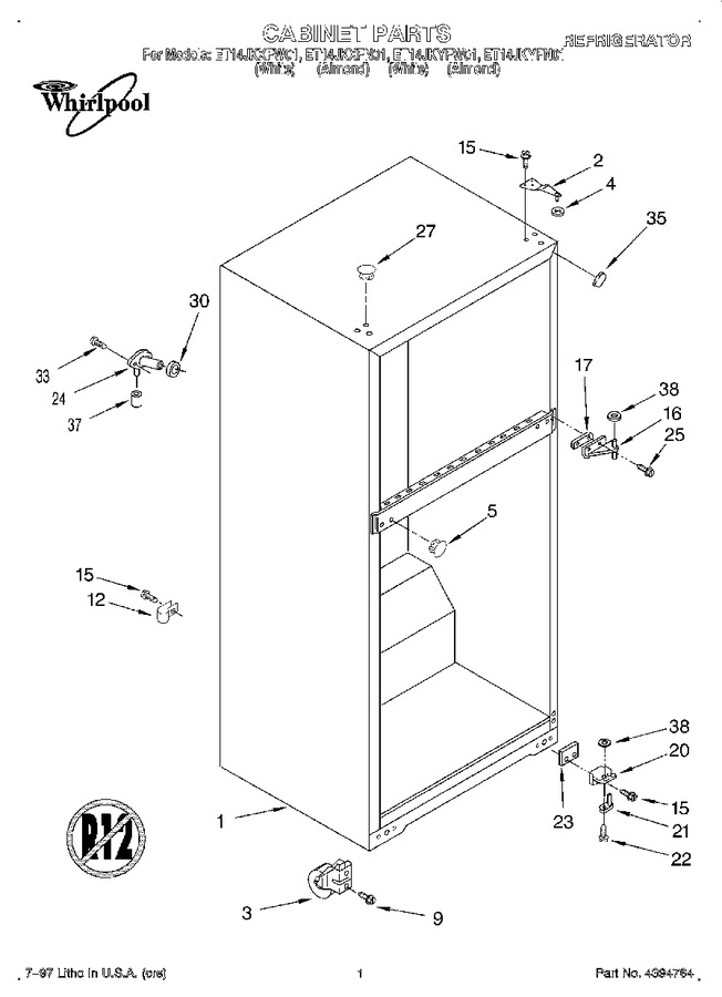 Diagram for ET14JKYFW01