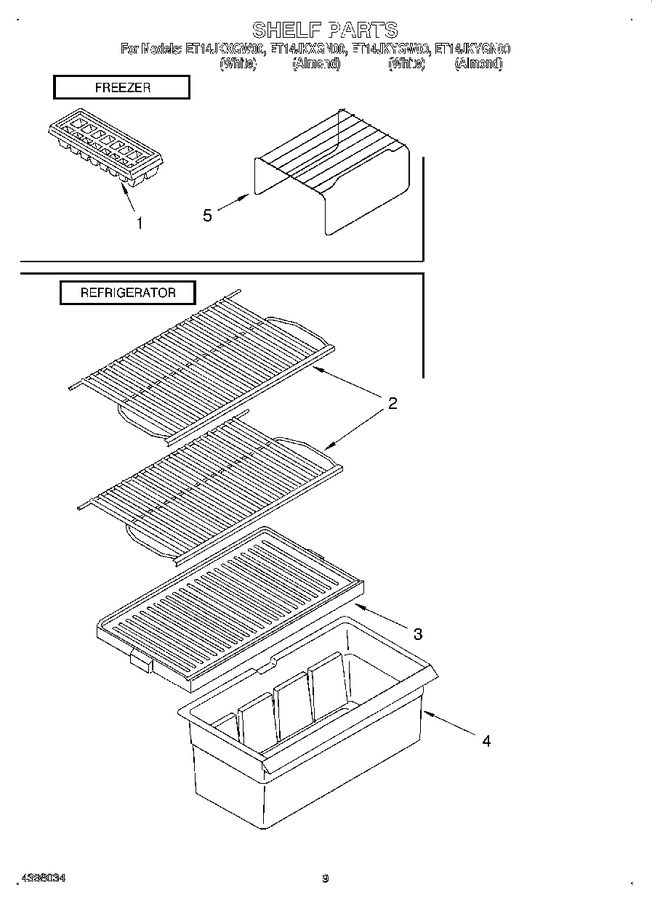 Diagram for ET14JKXGW00