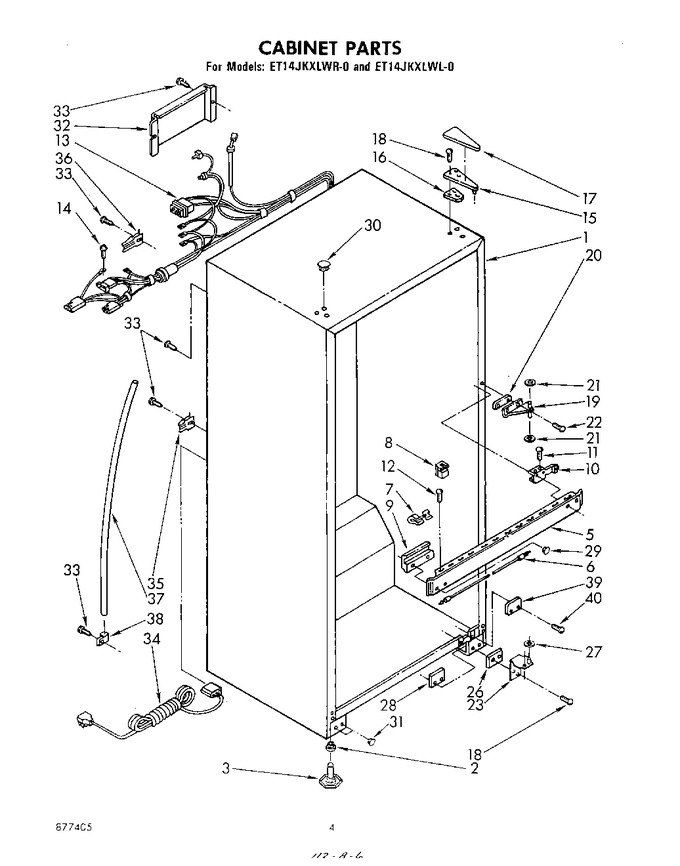 Diagram for ET14JKXLWR0