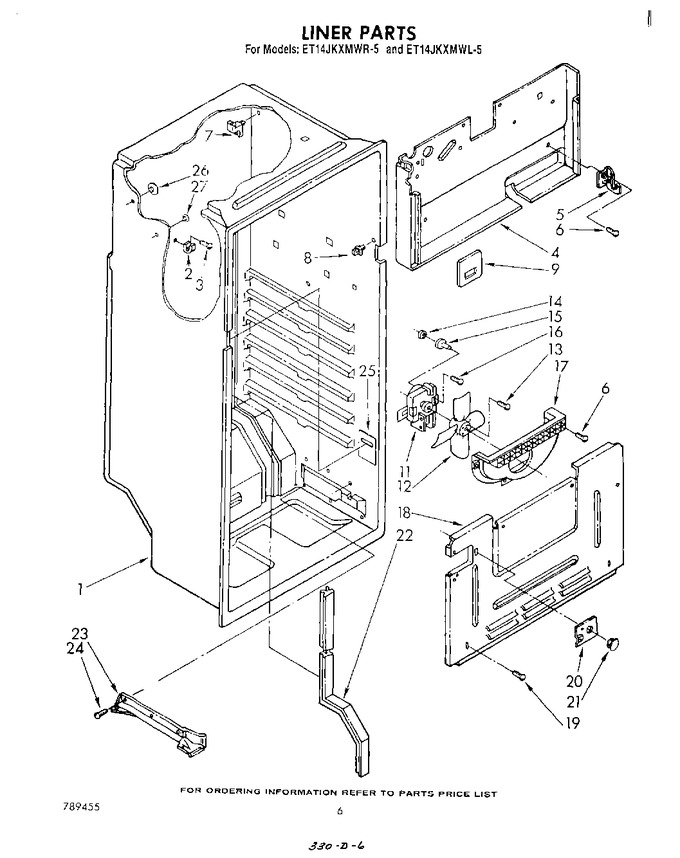 Diagram for ET14JKXMWR5