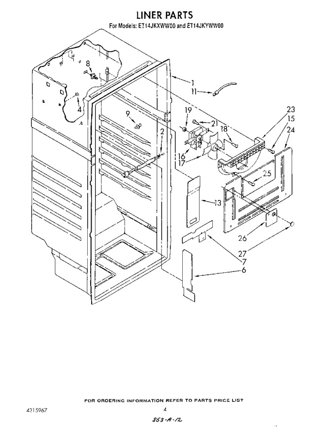 Diagram for ET14JKYWW00