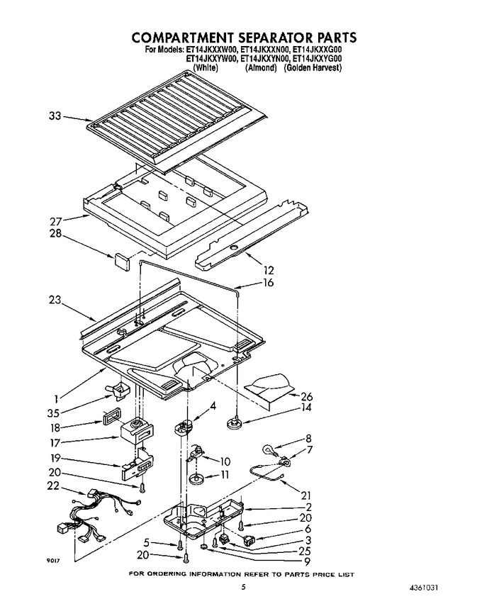 Diagram for ET14JKYXW00
