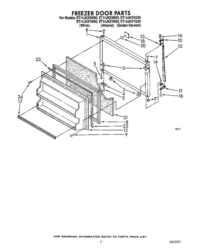 Diagram for ET14JKXXW00