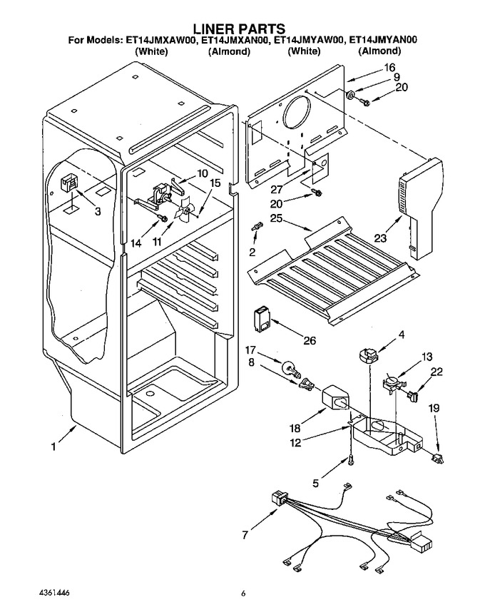 Diagram for ET14JMXAW00