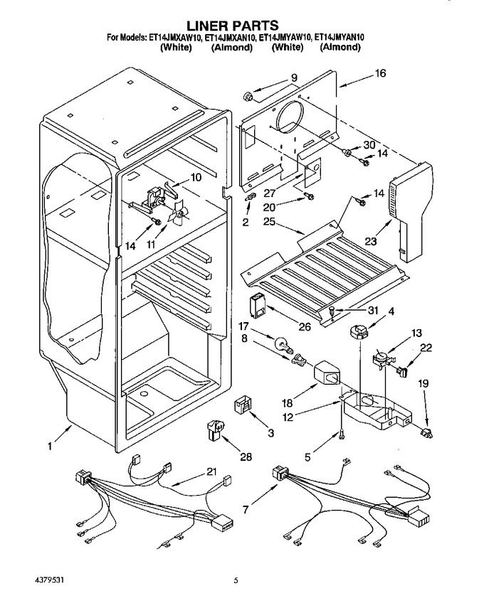 Diagram for ET14JMXAW10