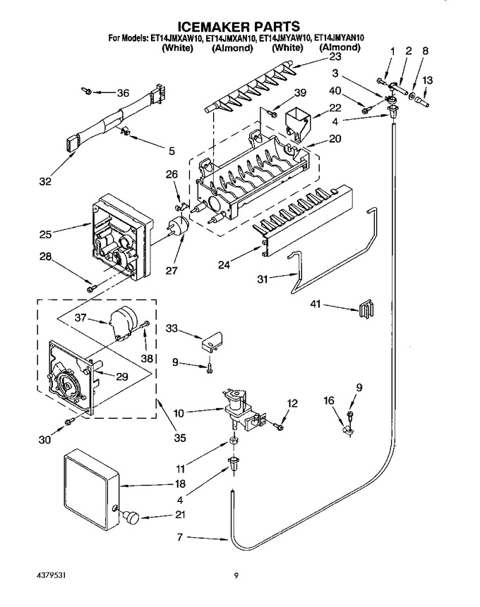 Diagram for ET14JMXAW10