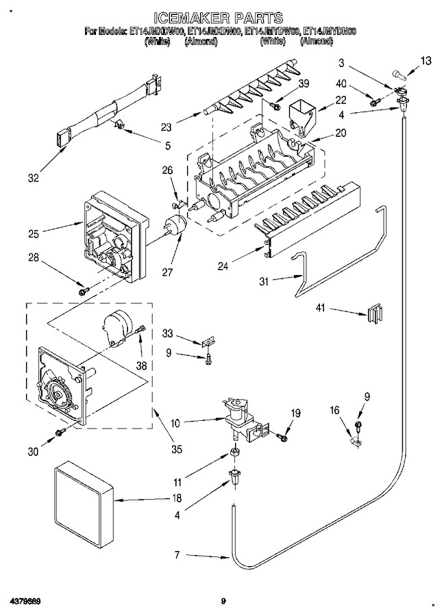 Diagram for ET14JMXDW00