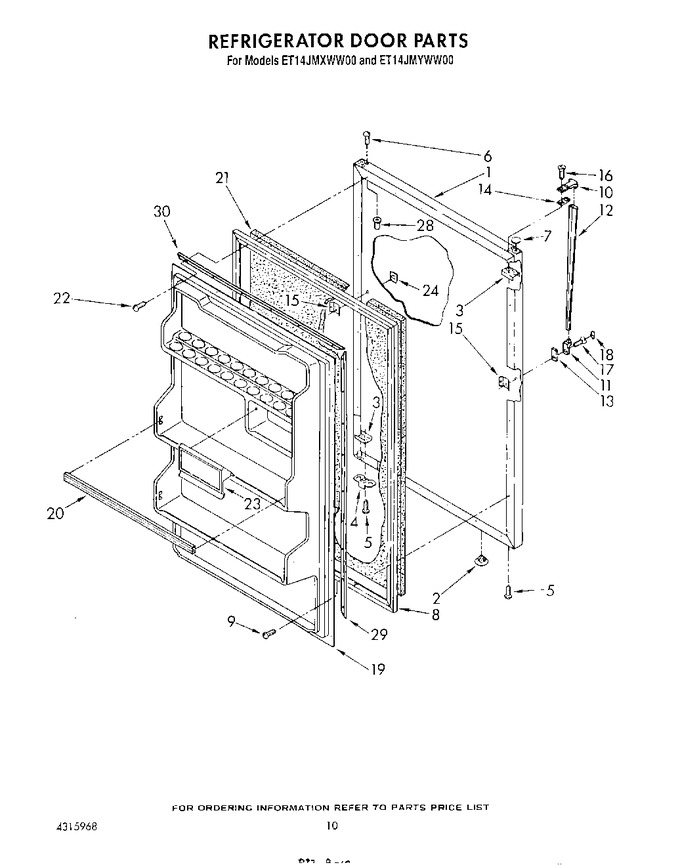 Diagram for ET14JMXWW00