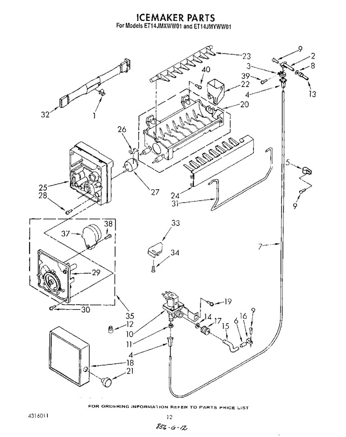 Diagram for ET14JMYWW01