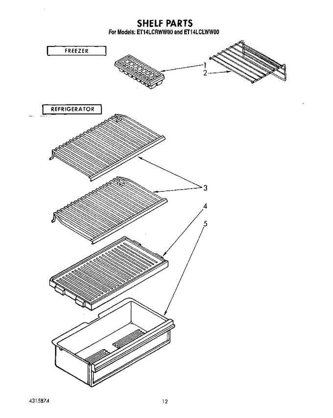 Diagram for ET14LCRWW00
