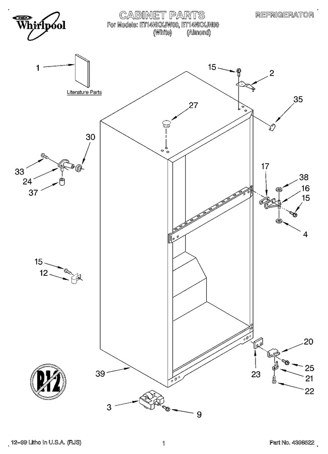 Diagram for ET14NKXJW00