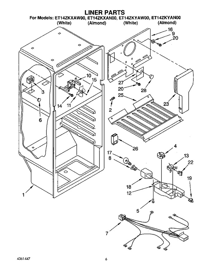 Diagram for ET14ZKYAN00