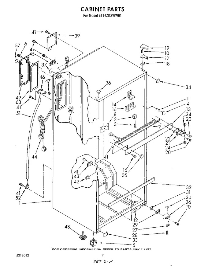 Diagram for ET14ZKXWG01